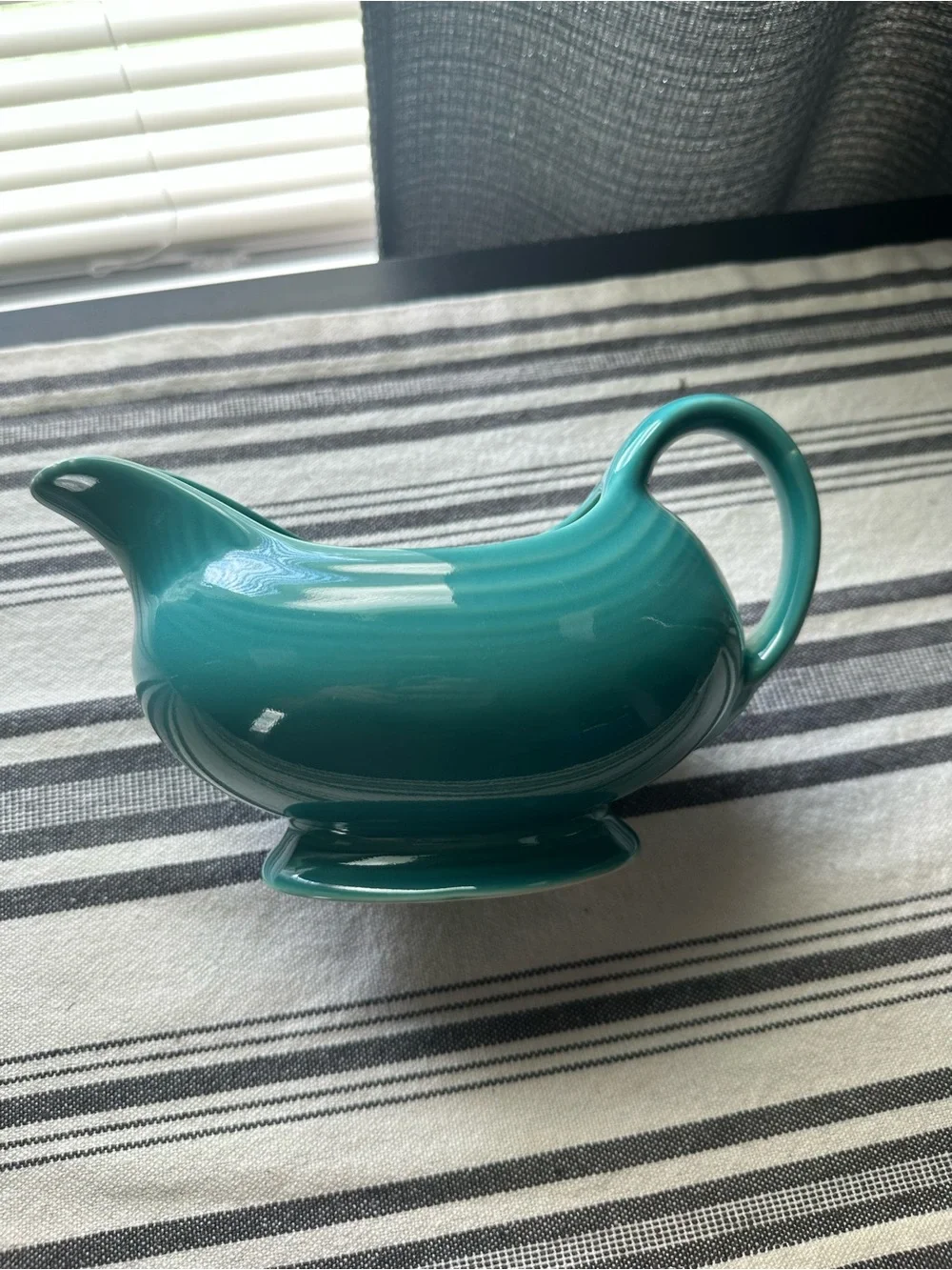 Fiesta Teal Gravy Boat